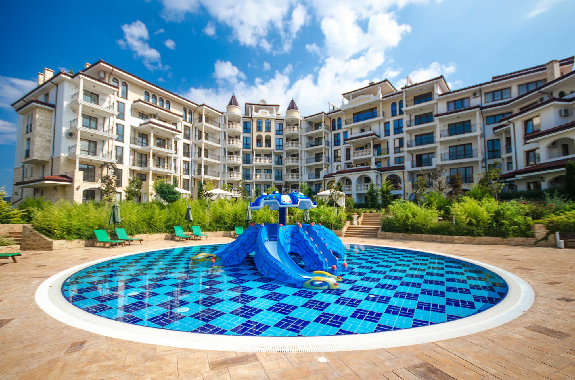 Apartments In Complex Poseidon 内塞伯尔 外观 照片