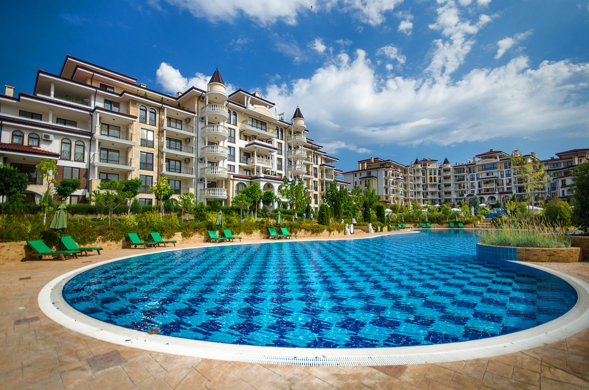 Apartments In Complex Poseidon 内塞伯尔 外观 照片